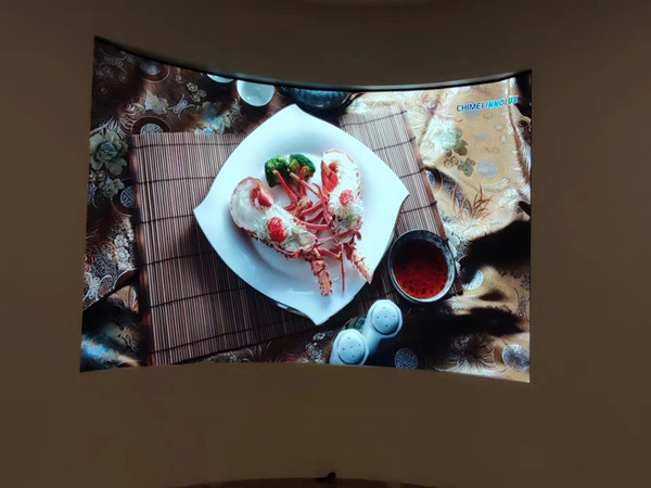 甘洛室内P2.5弧形LED屏